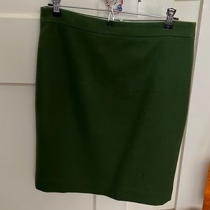 J Crew The Pencil Skirt Wool Blend